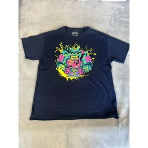 NWOT Ninja Turtles TMNT Neon Graffiti Slash Men's T-Shirt XL Loot Crate